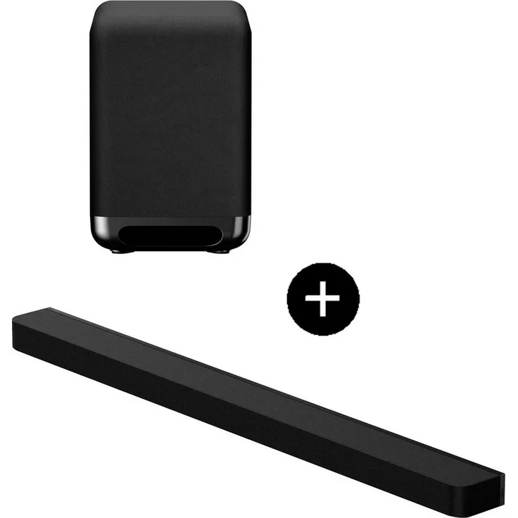 Sony BRAVIA Theatre Bar 9 + SA-SW5, 360 Spatial Sound Mapping, Dolby Atmos, High-Resolution Audio