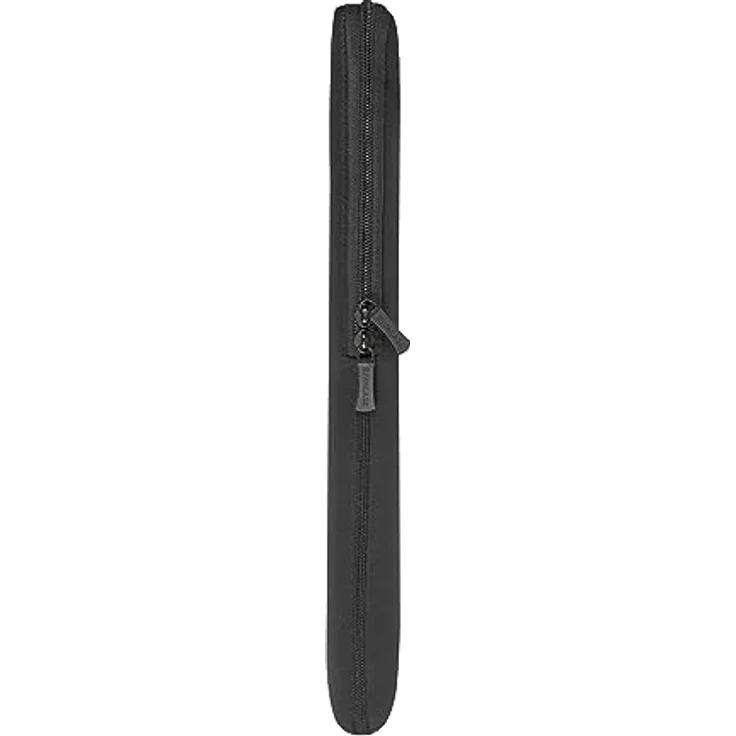 Rivacase vertikale Laptophülle Sleeve, wasserabweisende und ultraleichte Notebooktasche für Laptops bis 15,6 Zoll, stoßfest, schwarz – Bild 2