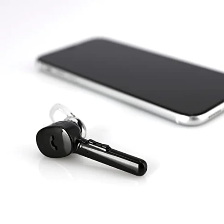 Hama Mono-Bluetooth®Headset MyVoice1300 Multipoint Sprachsteuerung schwarz Wireless-Headset mit Siri und Google Assistant – Bild 4