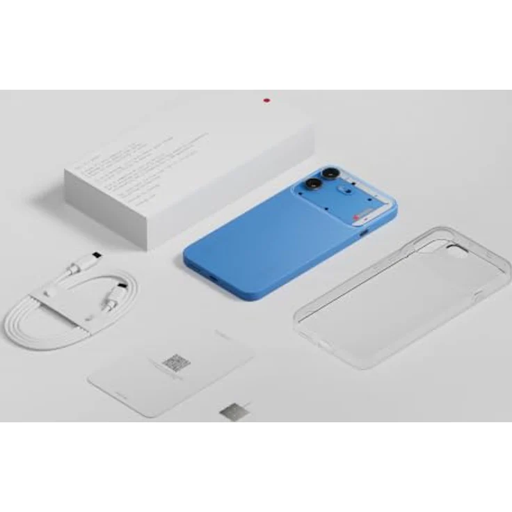 Nothing Phone (4b), SIM-freies Android 16 Smartphone, 50 MP Kamera, 6,67" 120 Hz AMOLED Display, 5200 mAh Akku, 8 GB RAM + 128 GB Speicher, Dual-SIM, Glyph Bar, Weiß – Bild 6