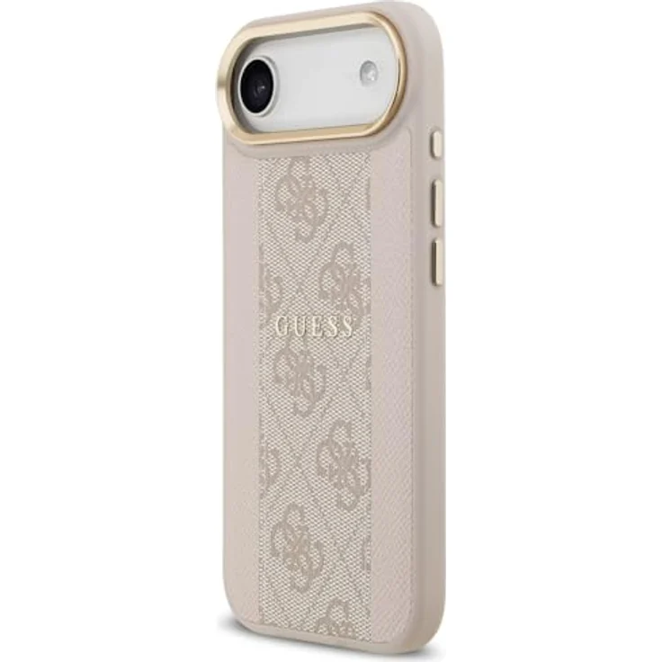 CG MOBILE Guess 4G Stripe MagSafe Hülle für iPhone 17 Air, Pink, TPU/PC/Kunstleder – Bild 2