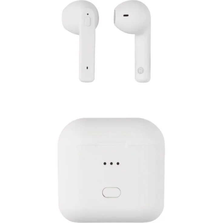 SilverCrest STSK 2 C4 True Wireless In-Ear-Kopfhörer, Bluetooth mit 3 Stunden Akkulaufzeit, Weiß