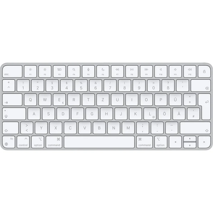 Apple Magic Keyboard Wireless-Tastatur, kabellos & wieder­aufladbar, für Mac & Apple Vision Pro, Space Grau