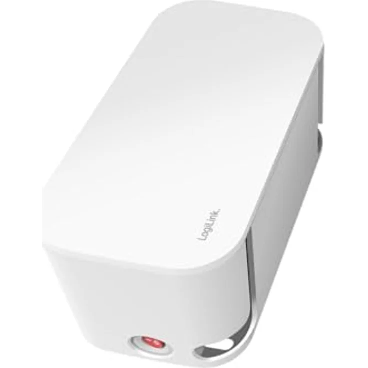 LogiLink LPS281U Kabelbox mit 5-Fach-Steckdosenleiste und 3X USB, Weiß – Bild 5