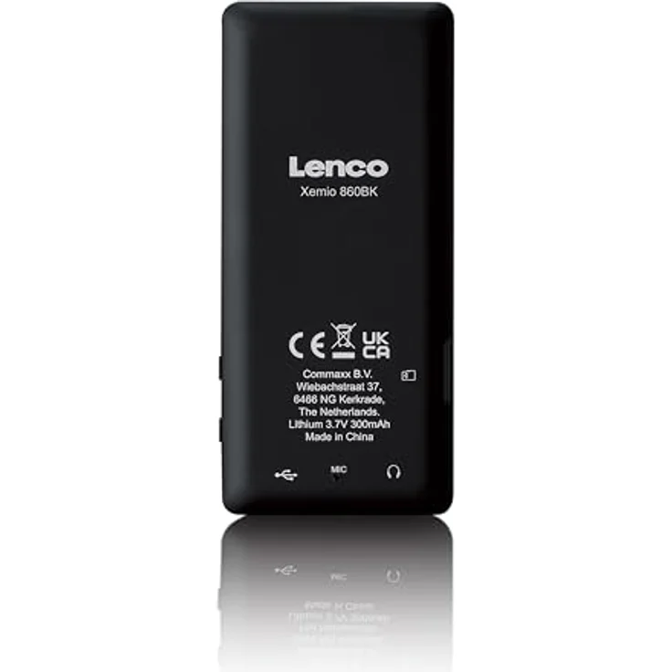 Lenco Xemio-860 MP3/MP4-Spieler, 8 GB mit Bluetooth, Schwarz, versandkostenfrei – Bild 4