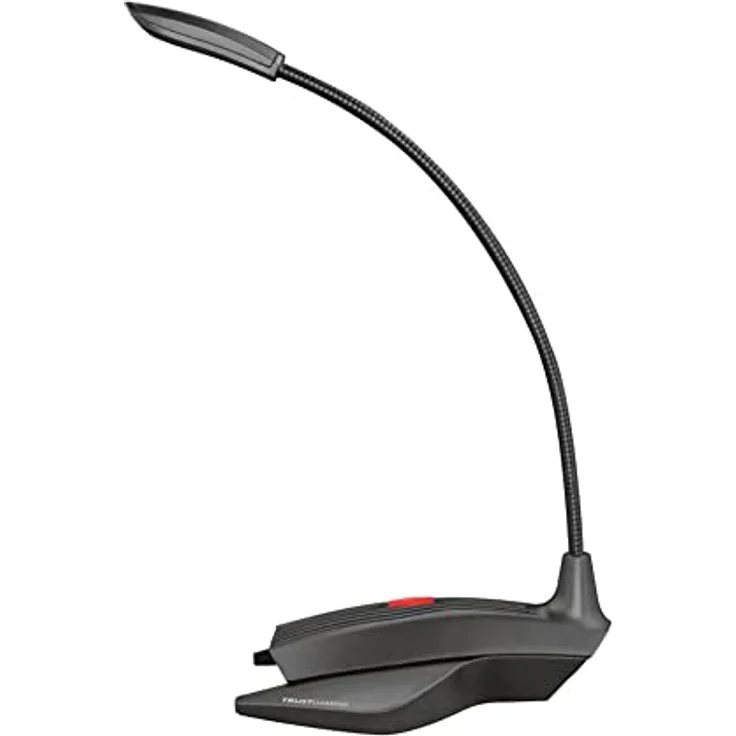 Trust GXT 239 Nepa Gaming Mikrofon für PC (Standmikrofon mit 3.5mm Klinke für Skype, Streaming, Twitch) - schwarz – Bild 4