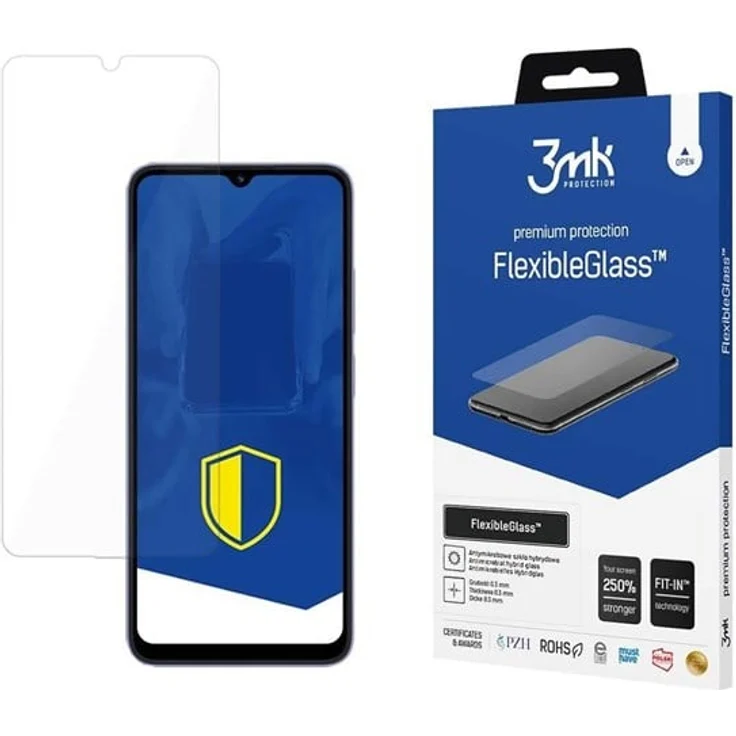 3mk FlexibleGlass, Displayschutzfolie für Smartphones, transparent