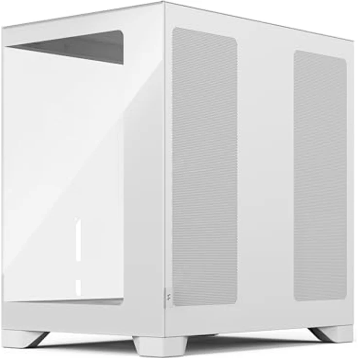 Fractal Design Pop 2 Vision RGB, Tower-Gehäuse mit Panorama-Glas, für Grafikkarten bis 412 mm, inklusive 4 Reverse-Blade-Lüfter, weiss – Bild 9