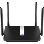 Cudy AX1800 WiFi 6 Mesh Router – Router 802.11ax, 1800 Mbps Dual Band, 4 Gigabit LAN Ports, OFDMA, Beamforming, MU-MIMO, WPA3, VPN, X6