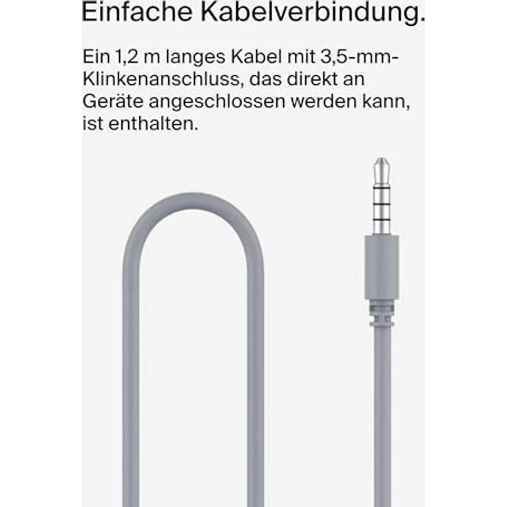 Belkin SoundForm Mini Bluetooth-Kinderkopfhörer mit Mikrofon, lustigen Aufklebern & 30 Std. Wiedergabe - Over-Ear-Headset für iPhone, iPad, Galaxy - Weiß – Bild 5