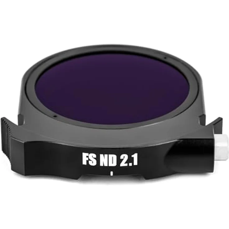 Nisi ATHENA Full Spectrum FS ND 2.1 (7 Stop) Drop-In Filter, Objektivfilter für ATHENA Lenses, hochwertiges optisches Glas mit Nano Coating – Bild 1