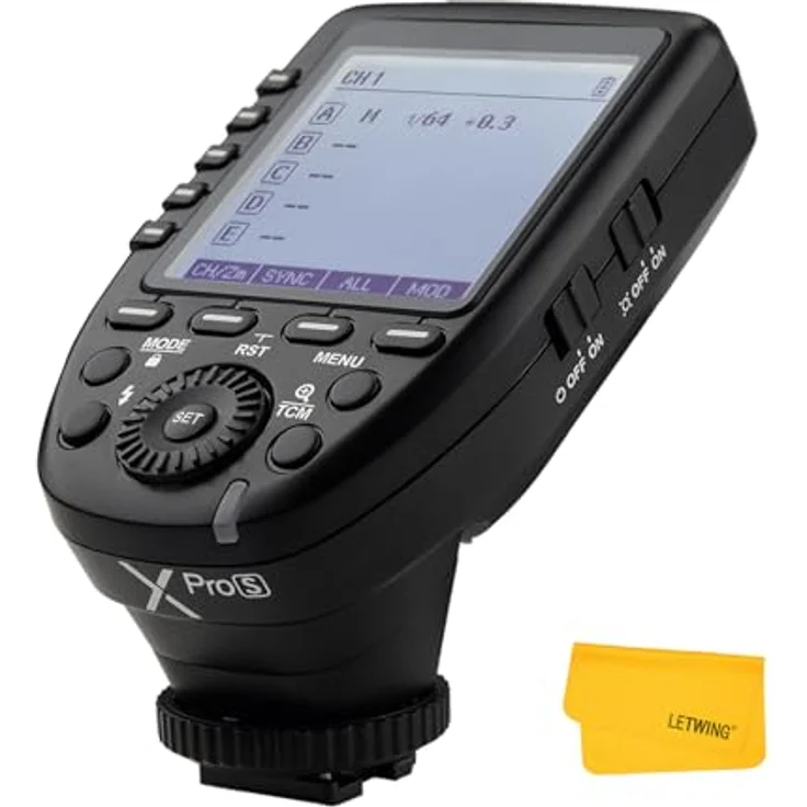 Godox XPro-S 2.4G TTL Wireless Blitzauslöser Wirless X System High-Speed mit großen LCD-Bildschirm-Sender für Sony Kamera – Bild 2