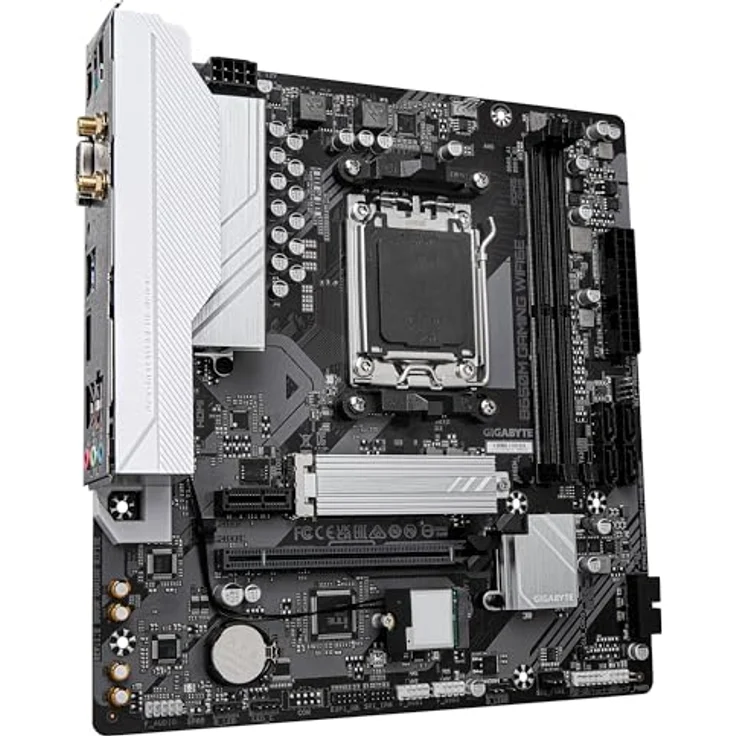 Gigabyte GA-B650M Gaming WIFI6E (AM5) Micro ATX Mainboard mit Wi-Fi 6E Unterstützung – Bild 3