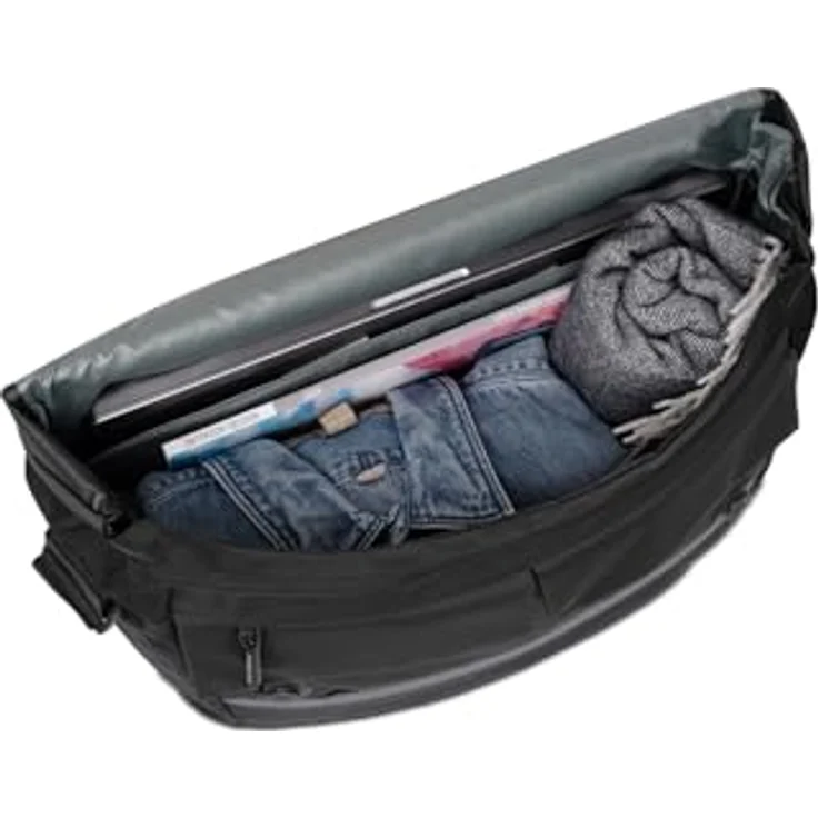 Timbuk2 Rider Messenger, Laptop-Tasche mit 46 cm Laptopfach, schwarz, 100% Polyester – Bild 5