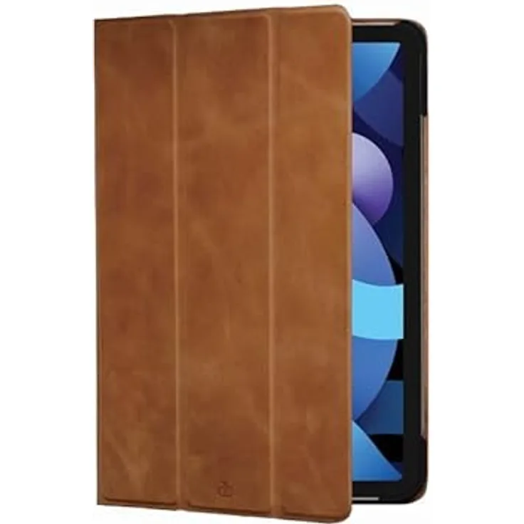 dbramante1928 Risskov, Leder-Schutzhülle für iPad 10,9" (2022), tan-braun