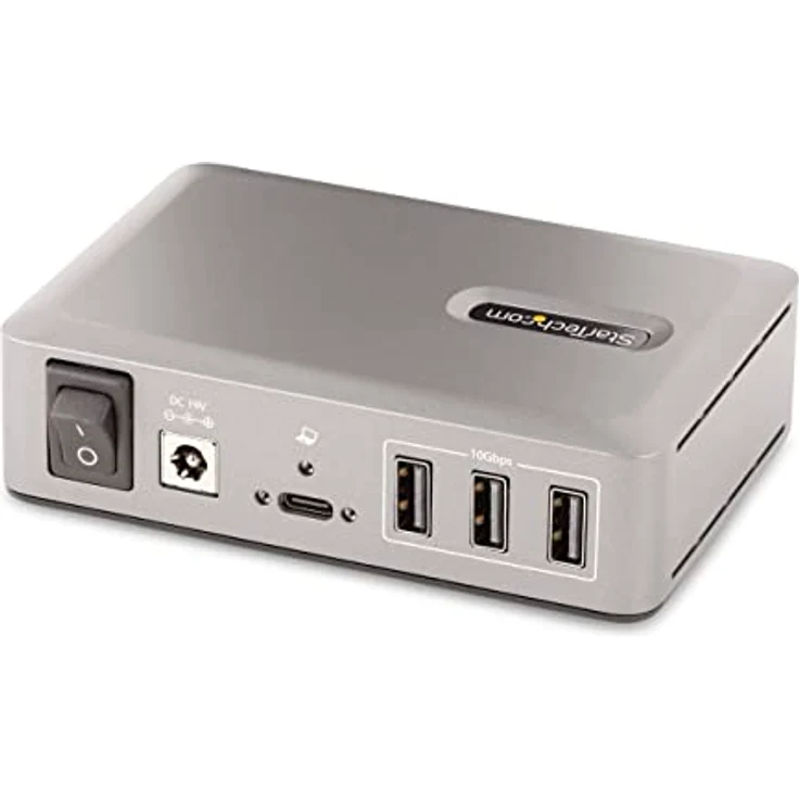 StarTech.com 10-Port USB-C Hub - 8X USB-A/2x USB-C - USB C Verteiler mit 65 W Netzteil - USB 3.1/3.2 Gen 2 10 Gbit/s - Adapter USB C auf USB A - USB Typ C Splitter mit 2X BC 1.2 (10G8A2CS-USB-C-HUB) – Bild 2