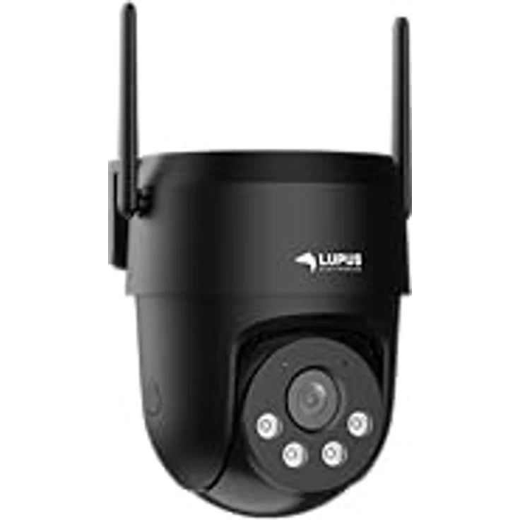 Lupus Electronics LE213 Alarmkamera, 3 MP mit KI-Objektverfolgung, WLAN 6, Täteransprache, Flutlicht und Sirene, schwarz – Bild 5