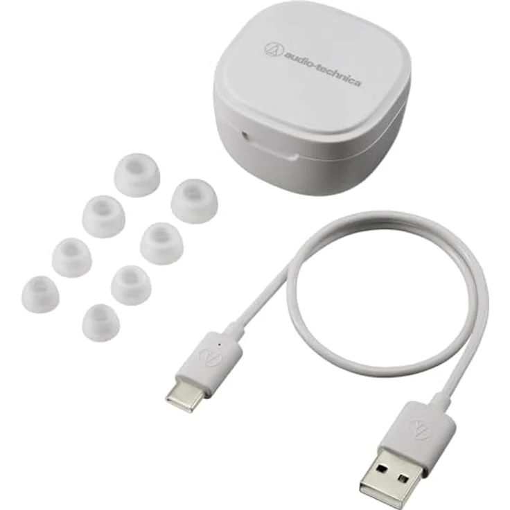 Audio-Technica ATH-SQ1TW Kabelloser Kopfhörer - Weiß – Bild 5