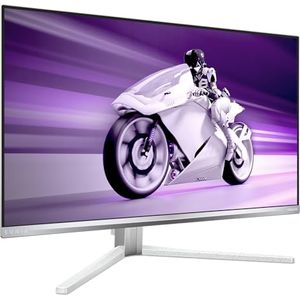 Bild für PHILIPS Evnia 27M2N8500-27 Zoll QHD OLED Gaming Monitor, 360 Hz, 0.03 ms, HDR400, FreeSync. Prem., G-Sync comp. (Weiss)