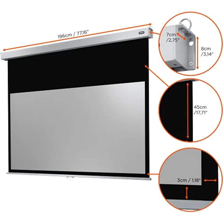 Celexon Rollo Professional Plus 180x112 – Bild 4