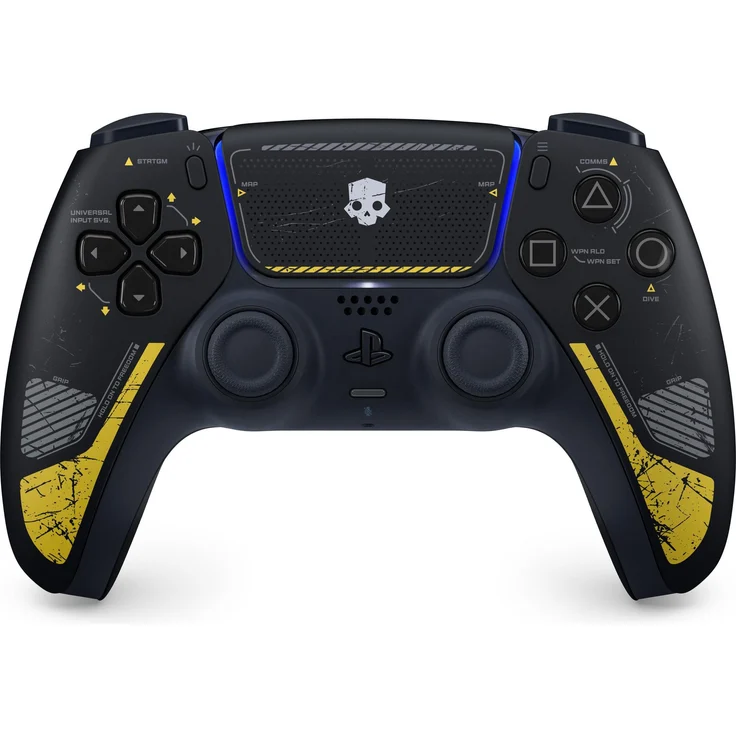Sony DualSense Wireless-Controller – Helldivers 2 Limited Edition, haptisches Feedback, adaptive Trigger, Schwarz