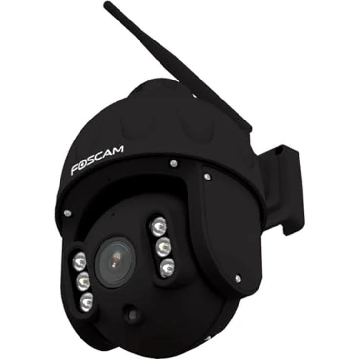 Foscam SD8P WLAN PTZ Dome Überwachungskamera, 8 MP, 4-Fach optischer Zoom, intelligente Personen- und Fahrzeugerkennung, IP66, HDR, Dualband-WLAN – Bild 2