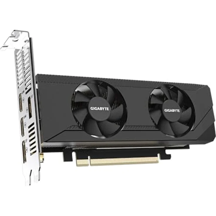 Gigabyte GeForce RTX 3050 OC Grafikkarte mit NVIDIA Ampere Streaming Multiprozessoren und 6GB GDDR6 (96-Bit), weiß – Bild 4