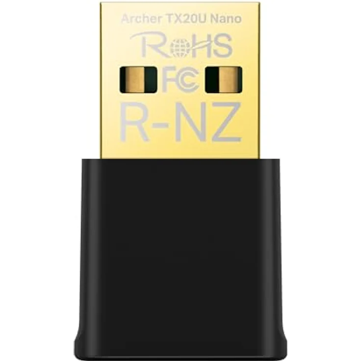TP-Link Archer TX20U Nano WLAN Stick für PC, WiFi 6 AX1800 Dual Band WLAN Adapter, Nano Größe, WPA3, MU-MIMO (Windows 11/10) – Bild 1