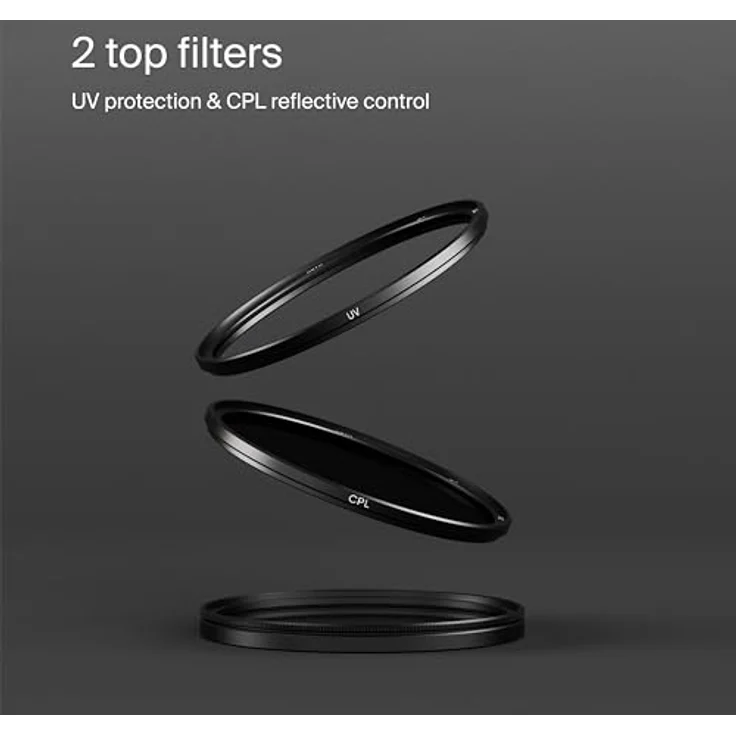 Urth 77mm Magnetisches UV + Polfilter (CPL) Filter Kit (Plus+) – Bild 2
