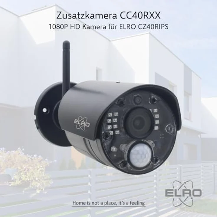 ELRO CC40RXX Zusatzkamera CZ40RIPS Sicherheitskameraset – Bild 2