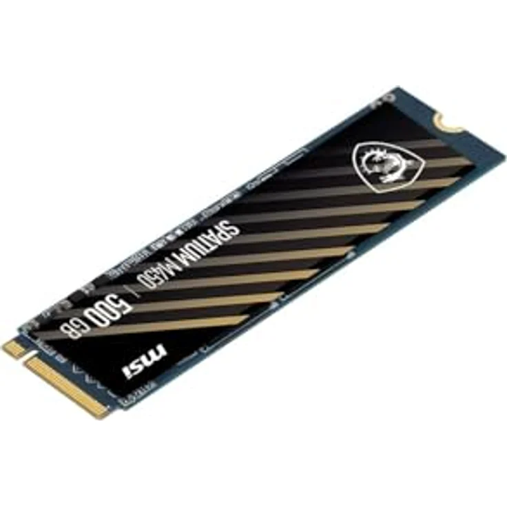 MSI Spatium M450 SSD NVMe M.2, 500GB, PCIe 4.0, 3000MB/s Lesen, 2000MB/s Schreiben, hohe IOPS-Leistung – Bild 4