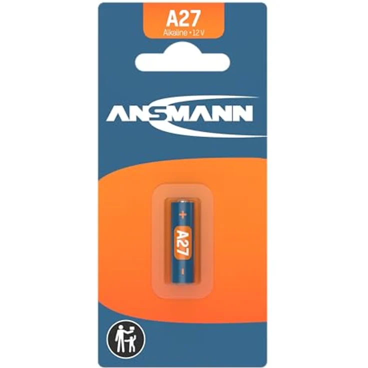 ANSMANN Alkaline Batterie A27 (12V) MN27, V27A für Garagentoröffner, Alarmanlage, Miniradio, Funkauslöser für Kamera, Messgeräte, Klingel usw.. – Bild 4