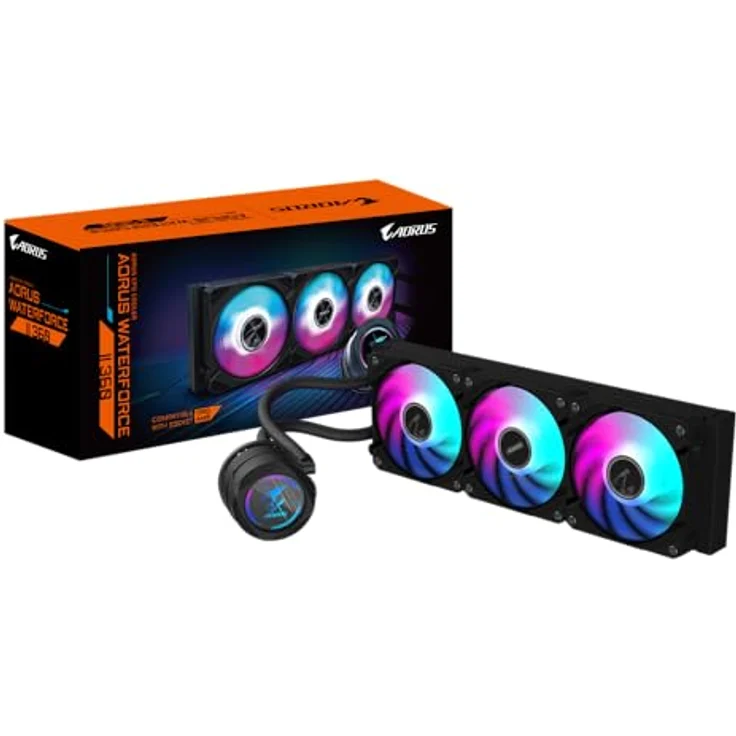 Gigabyte AORUS WATERFORCE II 360 Kühler schwarz, Flexibles Design, Innovativ, Hochwertige Material – Bild 4