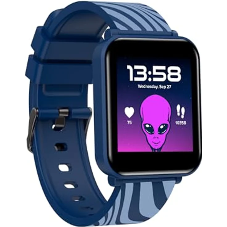 Canyon CNE-KW43 Smartwatch für Kinder, wasserdicht nach IP67, 1,54 Zoll IPS-Display, Schrittzähler, Bluetooth 4.0 LE, leichtes Design – Bild 1