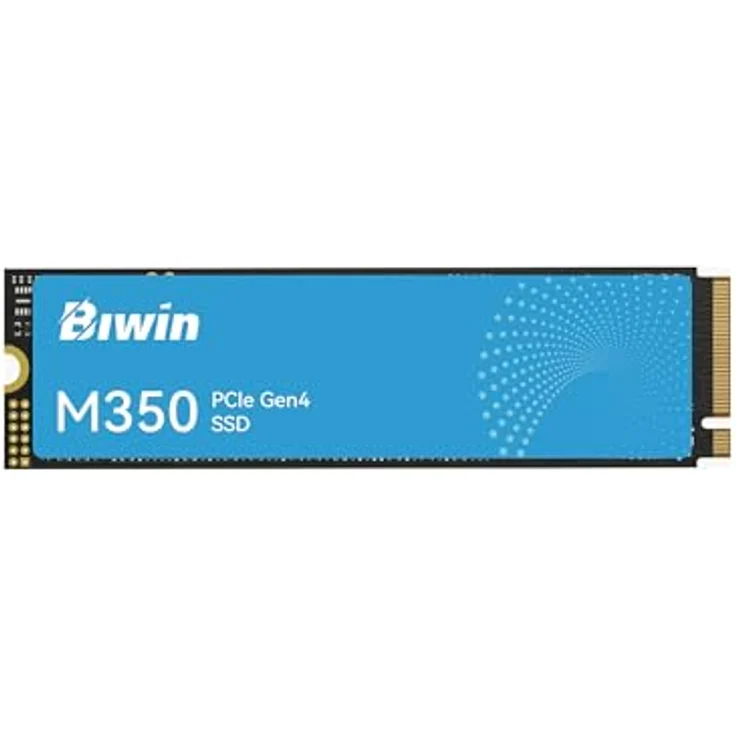 BIWIN M350 PCIe 4.0 NVMe M.2 SSD 2TB - Bis zu 6000MB/s, Gen4x4, Interne Solid State Drive für Desktop/Laptop/Mini-PC – Bild 1