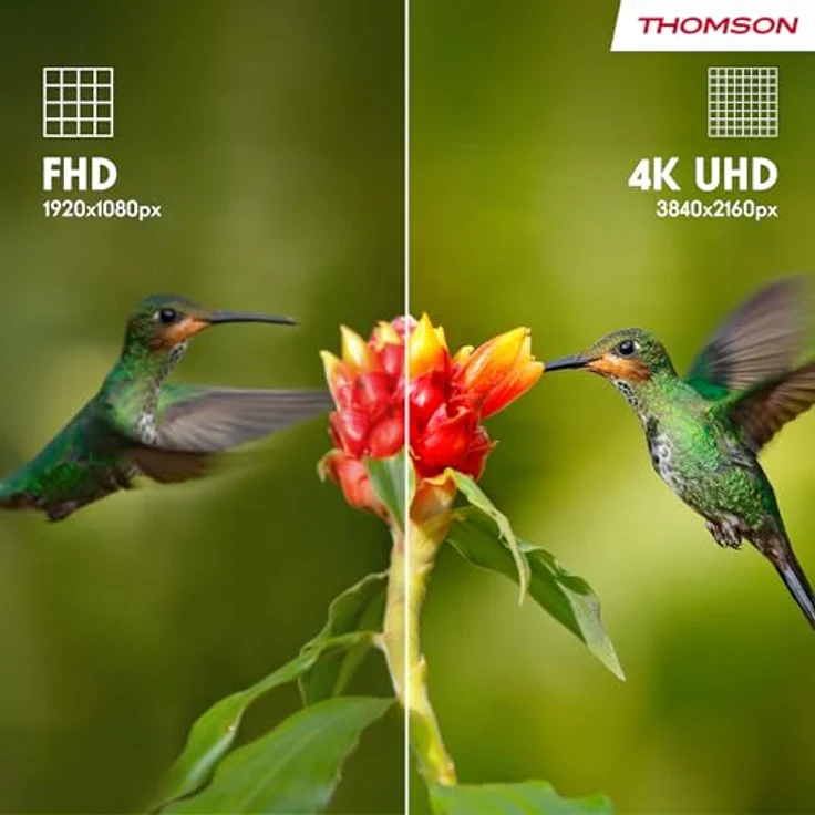 Thomson Q70 43UG4S14, 43" 4K Ultra HD Smart TV mit Google TV, Wi-Fi, HDR10, schwarz – Bild 9