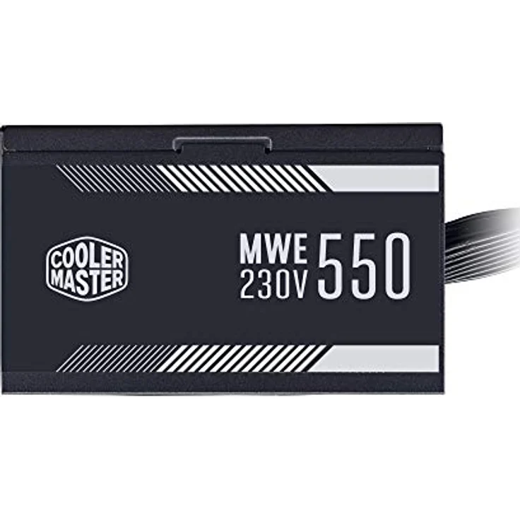 Cooler Master MWE 550 White 230V - V2 Netzteil - 80 PLUS 230V EU-zertifiziert, leiser 120 HDB Lüfter, DC-DC + LLC Technologie mit +12V Single Rail – Bild 5