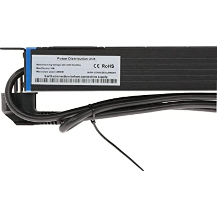 DSIT 19 Zoll Steckdosenleiste mit C14 Stecker - 8-Fach – Bild 4