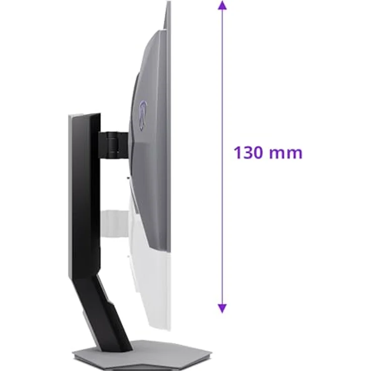 AOC AGP277QKDC 27 Zoll W-OLED Monitor mit HDR500 True Black, Höhenverstellung und integriertem USB Hub – Bild 5