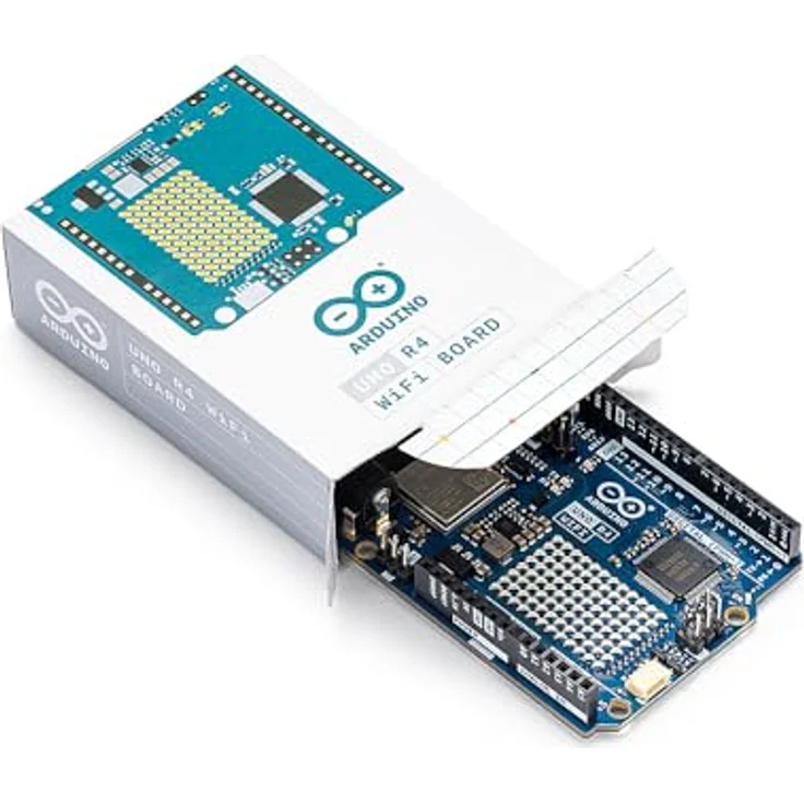 Arduino ABX00087 Uno Rev4 Wifi, 32-Bit-Mikrocontroller mit Abwärtskompatibilität und erweiterten Funktionen – Bild 4