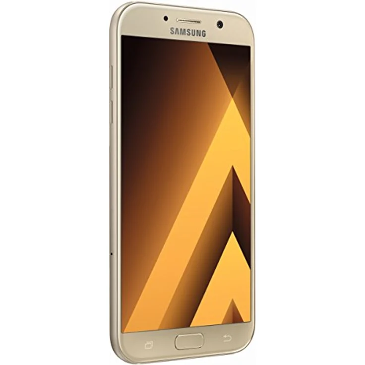 Samsung Galaxy A3 Pixel (2017) Smartphone 11,94cm Pixel (4,7 Zoll) Super-AMOLED-Display, 16GB interner Speicher, 2GB RAM, Android, Gold Sand – Bild 2
