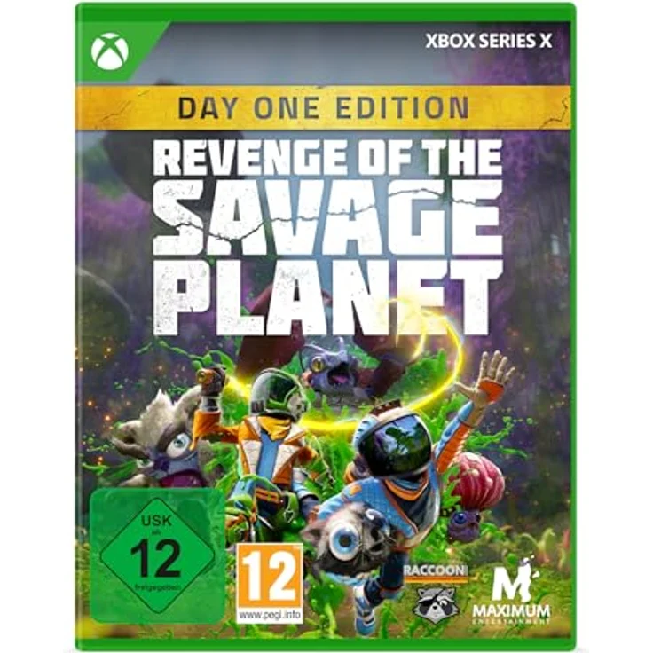 Astragon Revenge of the Savage Planet: Day One Edition [XSX] [Blu-ray], Sci-Fi-Action-Adventure mit Koop-Modus, bunte Alien-Welten und anpassbarem Wohnwagen – Bild 1