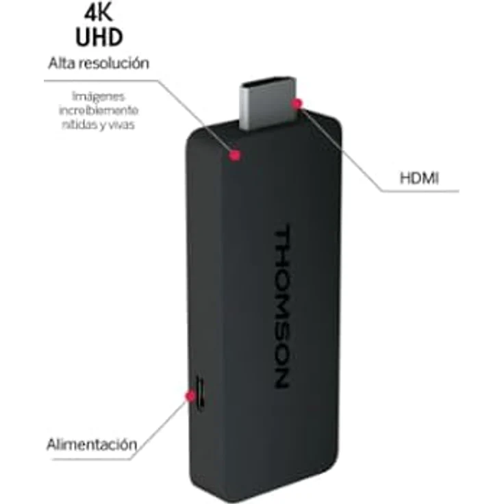 THOMSON Streaming Stick 4K 145G, Streaming-Client mit 4K Ultra HD Unterstützung – Bild 2