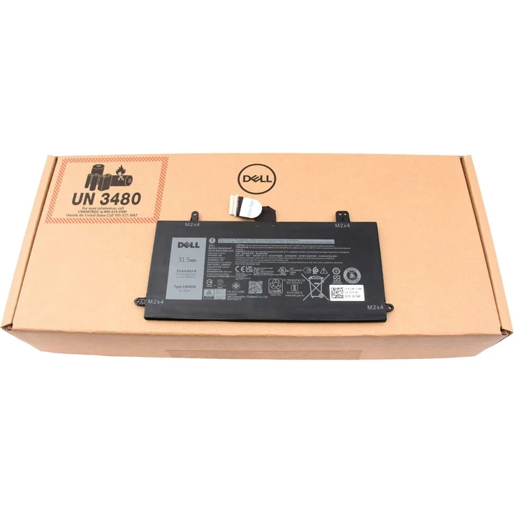 Dell Primary 31.5WHR 3C Lithium-Ionen Akku, 2.622 mAh für Laptops, 0JT90P