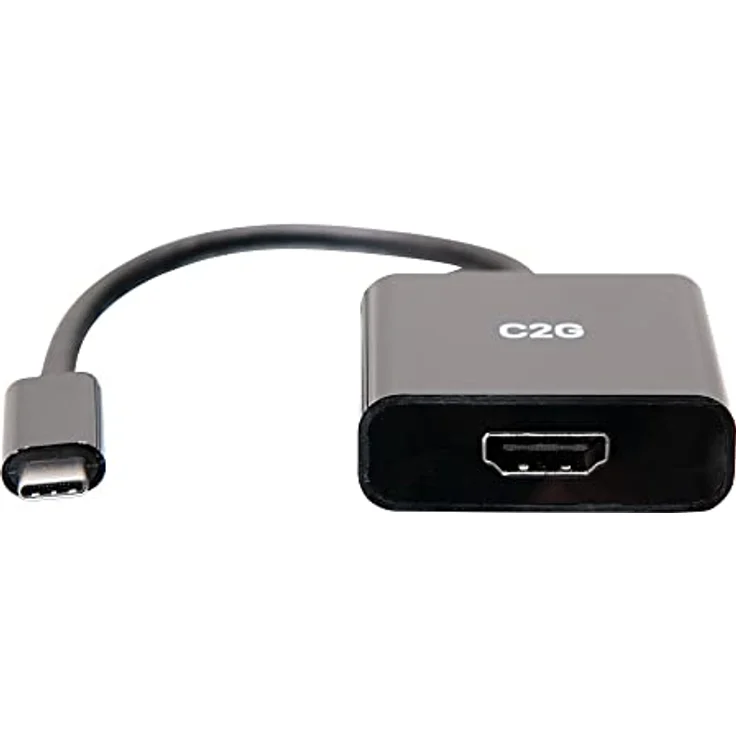 C2G USB-C® zu HDMI® Adapter-Konverter, 4K 60 Hz, Plug-and-Play, kompatibel mit MacBook Pro/Air, iPad Pro/Air, Galaxy, Surface Pro, XPS – Bild 3