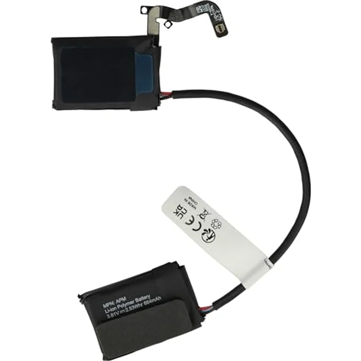 vhbw Akku kompatibel mit Apple AirPods Max Wireless Headset Kopfhörer (664 mAh, 3,81 V, Li-Polymer) + Werkzeug-Set, Leistungsfähiger Austausch-Akku für schnurlosen Kopfhörer, wiederaufladbar – Bild 2