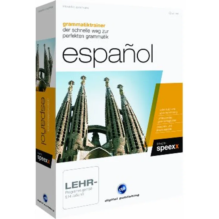 Interaktive Sprachreise: Grammatiktrainer Español