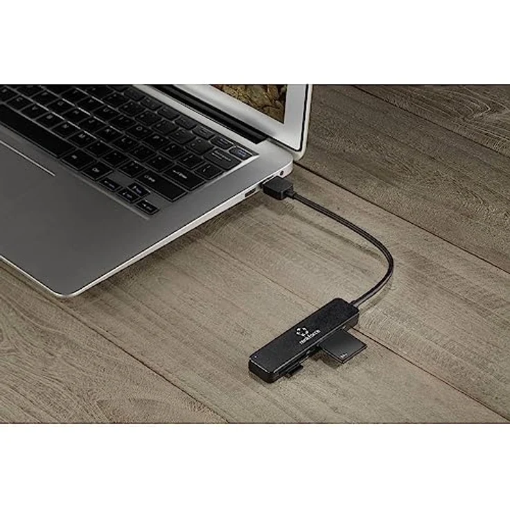 Renkforce USB-Kartenleser Smartphone-Tablet Kartenleser, Schwarz (RF-5151022) – Bild 4
