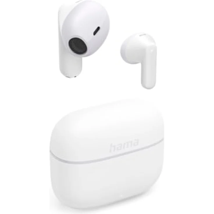 Hama Bluetooth®-Kopfhörer "Freedom Light II", TWS, Earbuds, Sprachsteuerung, weiß – Bild 2