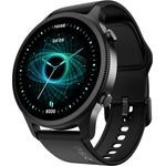 Noise NoiseFit Halo Smart Watch, 1.43" AMOLED Display, Bluetooth Calling, Premium Metallic Build, 100 Sports Modes, Up to 7-Day Battery Life, BT v5.3